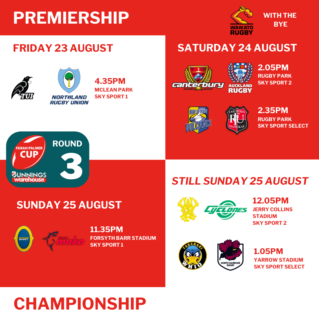 1 year until the Rugby World Cup