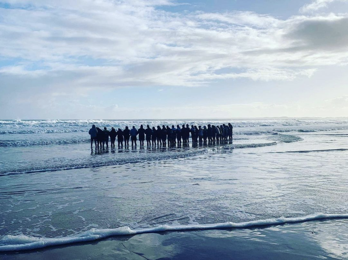 Rawinia Everitt is planting seeds