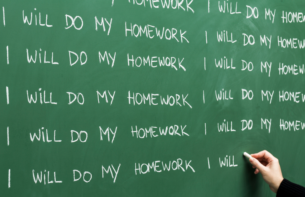 Time to do our homework