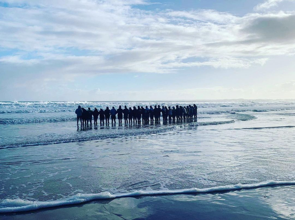 Rawinia Everitt is planting seeds