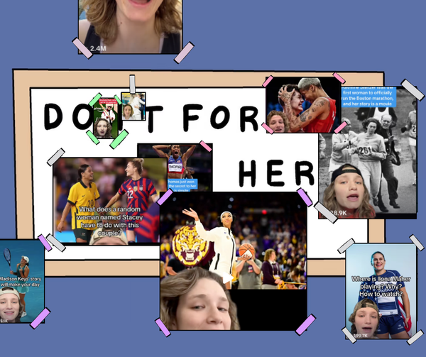 Coach Jackie loves Women's Sports